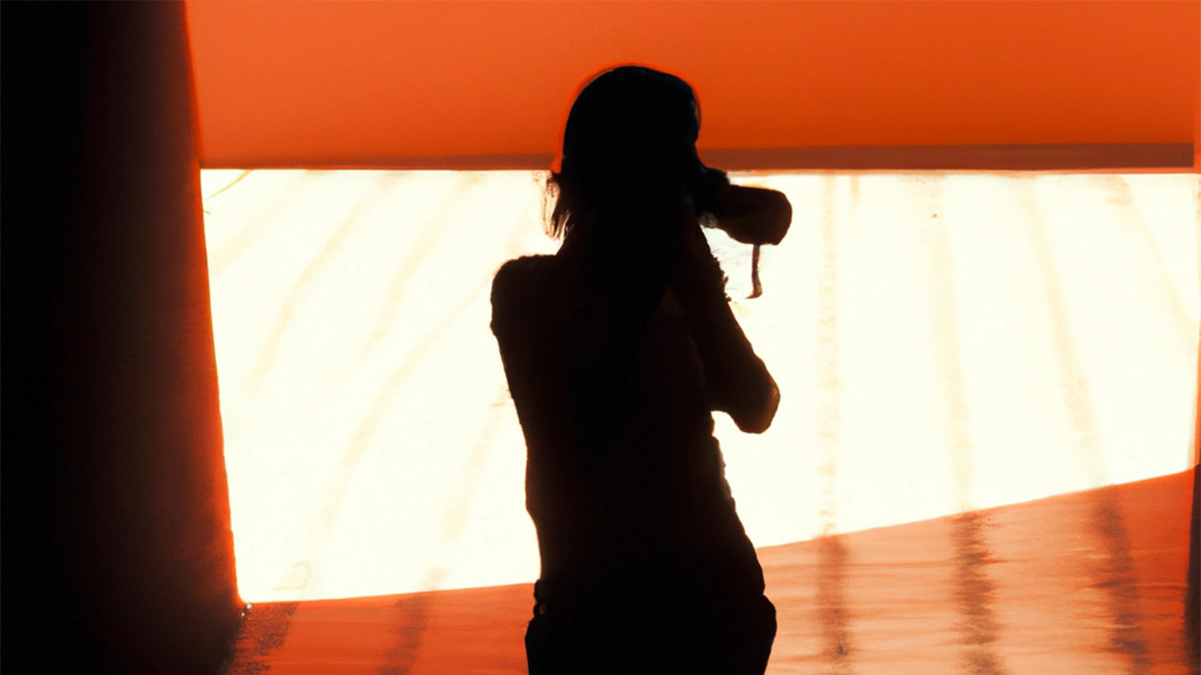 Why Lone Wolf Mentality Can Hurt Your Photography Career: Embracing Collaboration With Neesh Photography 1 Silhouette Of Person Holding A Camera Against Bright Orange And White Light.
