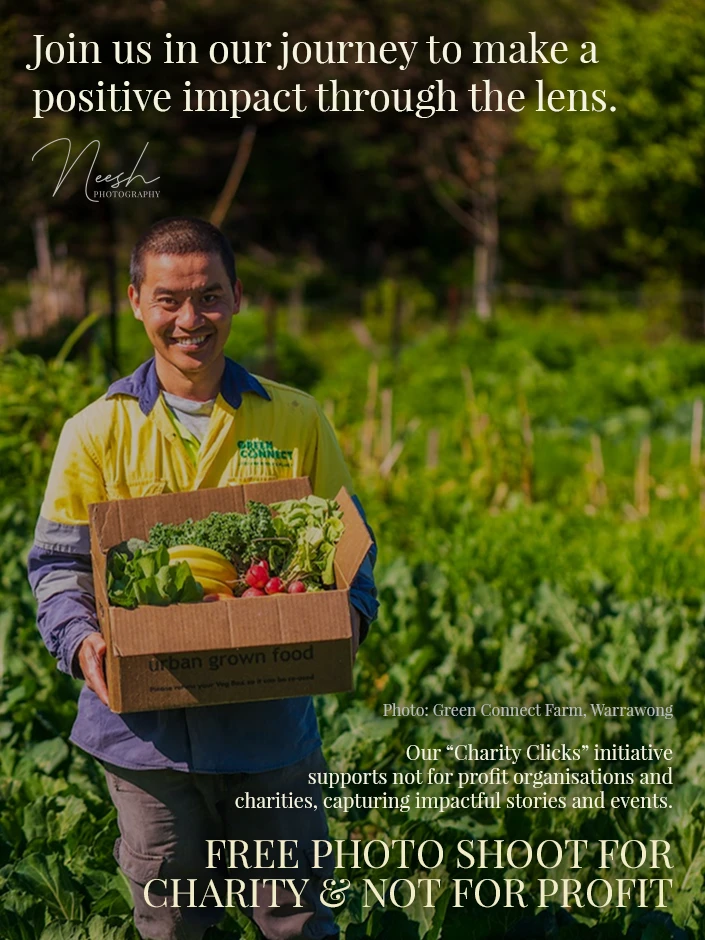 Neesh Photography 9 Person Holding Vegetable Box Charity Farm Photography